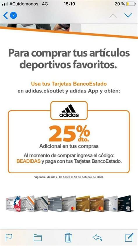 cupones adidas argentina.